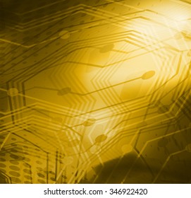gold background with line for your text