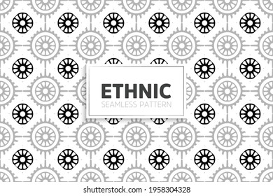 Gold background with mandala template