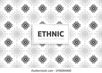 Gold background with mandala template