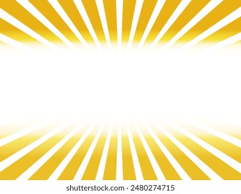 Gold background material with concentrated lines that create the image of a dazzling flash of light