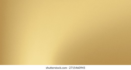 Fondo de oro con gradiente de lujo moderno, fondo de superficie áspero y en mal estado.