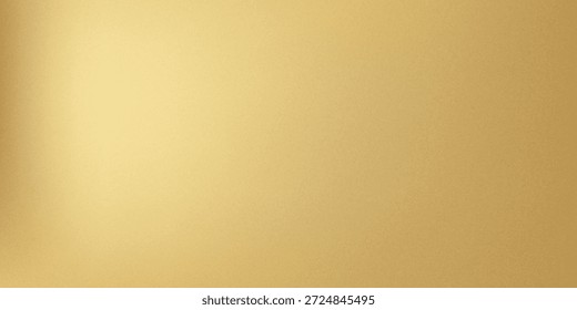 Fondo de oro con gradiente de lujo moderno, fondo de superficie áspero y en mal estado.