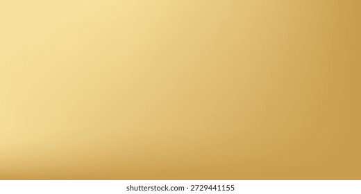 Fondo de oro con gradiente de lujo moderno, fondo de superficie áspero y en mal estado.