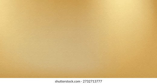 goldener Hintergrund mit modernem Luxus-Farbverlauf, rauer und schäbiger Oberflächenhintergrund.

