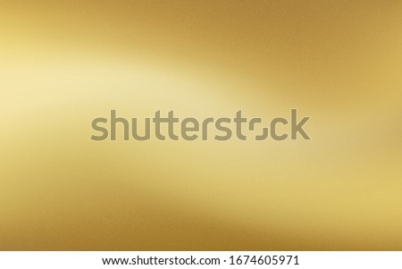 Gold background with paper texture wall. Vector illustration. Eps10 