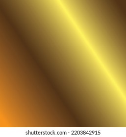 Gold background, gold polished metal with steel texture.m - Vector