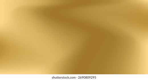 Fondo dorado con superficie brillante y textura lisa. Fondo de oro fluido para elemento de Diseño gráfico metálico festivo