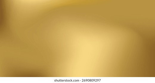 Fundo dourado com superfície brilhante e textura suave. Fundo de ouro fluido para elemento gráfico metálico festivo