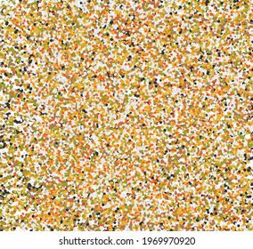 Gold background, texture of golden light. Vector illustration.
