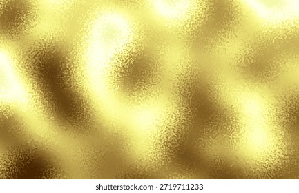 Goldener Hintergrund oder Textur und Farbverläufe Schatten. Goldener Hintergrund Farbverlauf Folie Vektor gelbe Textur.