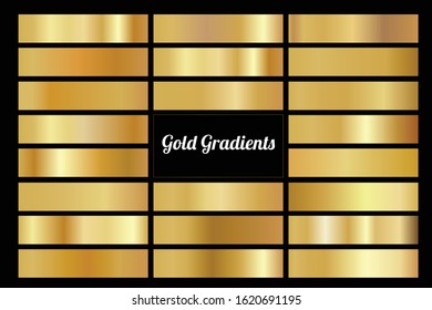 Gold background texture vector icon seamless pattern. Set of gold gradients.Vector illustration.
