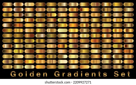 Gold background texture vector icon seamless pattern. Light, realistic, elegant, shiny, metallic and golden gradient illustration. 