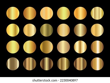 Icono de vector de textura de fondo dorado patrón sin fisuras. Ilustración de gradiente claro, realista, elegante, brillante, metálico y dorado. Vector de malla. Diseño para marco, cinta, moneda, resumen