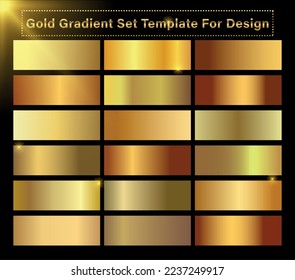 Gold background texture vector icon seamless pattern. Light, realistic, elegant, shiny, metallic and golden gradient illustration. Mesh material. Design for frame, ribbon, coin, abstract