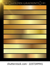 Gold background texture vector icon seamless pattern. Light, realistic, elegant, shiny, metallic and golden gradient illustration. Mesh material. Design for frame, ribbon, coin, abstract