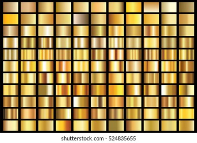 Gold background texture vector icon seamless pattern. Light, realistic, elegant, shiny, metallic and golden gradient illustration. Mesh vector. Design for frame, ribbon, coin, abstract