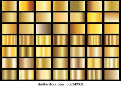 Gold background texture vector icon seamless pattern. Light, realistic, elegant, shiny, metallic and golden gradient illustration. Mesh vector. Design for frame, ribbon, coin, abstract