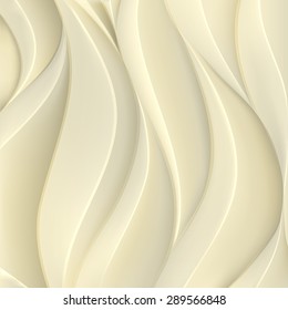 Gold background with texture of the volumetric wavy lines.