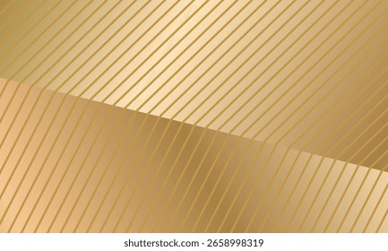 Gold background with thin oblique stripes