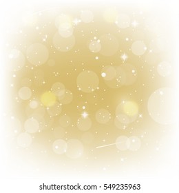 Gold background for valentines vector illustration