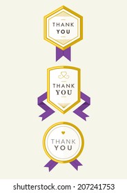 Gold Badge Set II