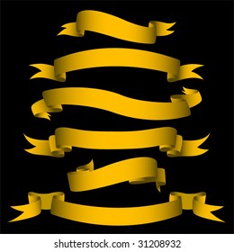 Banderas de oro.