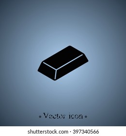 Gold bar icon.