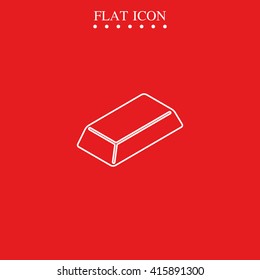 Gold bar icon.