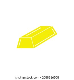  gold bar icon design template vector isolated illustration