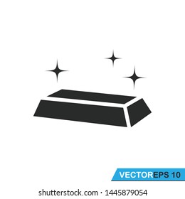 gold bar icon vector design illustration