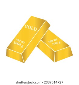 gold bar icon vector illustration design template.