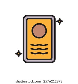 Gold Bar Icon Vector Illustration