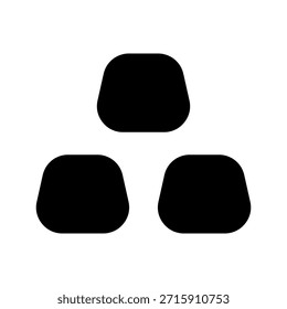Gold Bar Icon Vector Symbol Design Illustration