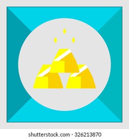 Gold bars icon