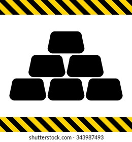 Gold bars icon