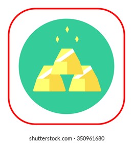 Gold bars icon