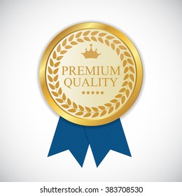 Gold Best Choice Labe lVector Illustration EPS10