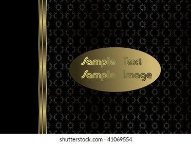 Gold & Black Allpurpose Luxury Background