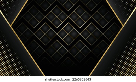 fondo negro dorado elegante vectores arte de lujo descarga gratuita