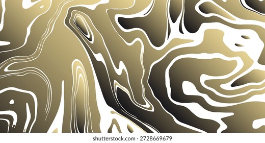 goldene und schwarze Marmortextur schafft einen luxuriösen, modernen Hintergrund. Perfekt für Branding, Poster, digitale Kunst, 