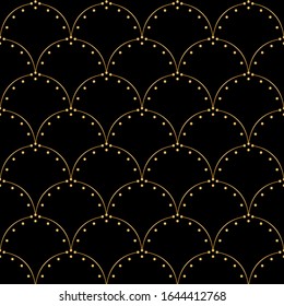 Gold und Schwarz. Luxushintergrund