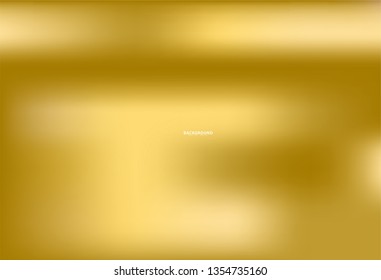Gold blur gradient style. Abstract luxury background illustration wallpaper