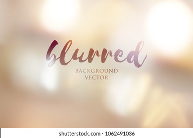 gold blurred abstract background of lights and spots