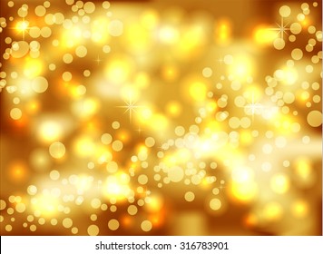 Gold  blurred background