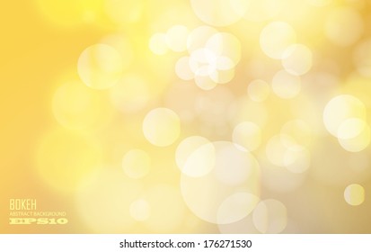 gold bokeh abstract background