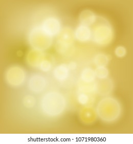gold bokeh abstract background defocused lights