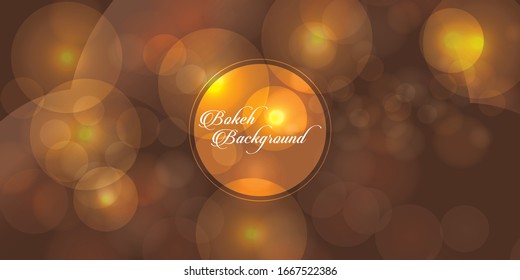 Gold bokeh abstract festive background. Golden christmas light shine bright holiday magic decoration.