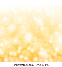 gold bokeh background