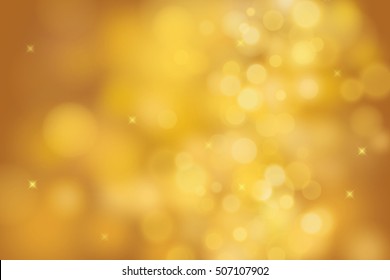 gold bokeh background for christmas and greeting card