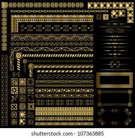 Gold Border Elements